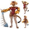 Merkloos Tiger Girl-Garu, figura anime, modello da collezione, 16 cm | Accessori intercambiabili
