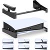 Lustrens Supporto orizzontale per PS5, modello Slim o Pro, compatibile con console con disco e console digitale