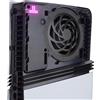 Lustrens Kit LED con logo arcobaleno a 7 colori per console PS5 Slim/Pro