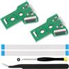 Lustrens Adattatore di ricarica Micro USB di ricambio con cavo flessibile a 12 pin per controller wireless PS4