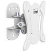 Lustrens Supporto per TV, standard VESA 100x100, distanza dalla parete 7,5 cm, capacità di carico 25 kg, inclinabile e girevole