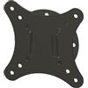 Lustrens Supporto universale per TV da fissare a parete, per monitor da 10 a 24 pollici, colore nero