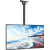 Lustrens Supporto a soffitto per televisori da 32-65 pollici, con rotazione a 360°, capacità massima di 50 kg, standard VESA 400x400 mm