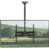 Lustrens Supporto a soffitto per televisori, adatto per schermi da 26 a 65 pollici, con capacità di carico fino a 45 kg e compatibile con standard VESA fino a 400x400 mm