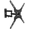 Lustrens Supporto a muro girevole per televisori da 13 a 60 pollici, con portata massima di 30 kg, standard VESA 400 x 400