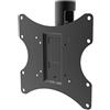 Lustrens Supporto a soffitto per televisori OLED, QLED, LED, LCD e plasma, con rotazione a 360°, per schermi da 23 a 42 pollici, compatibile con standard VESA fino a 200x200, con capacità massima di carico di 50 kg