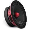 Lustrens Altoparlante mediofrequenza da 6 pollici, 500 watt, 4 ohm, con prestazioni potenti