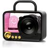 Lustrens Altoparlante Bluetooth portatile con illuminazione RGB e suono stereo