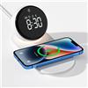 Lustrens Altoparlante Bluetooth con caricabatterie wireless e luce notturna dimmerabile tramite touch