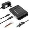 Lustrens Adattatore USB IDE da 6 Gbps, adattatore IDE/SATA per HDD/SSD da 2,5/3,5 pollici