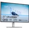 Dell UltraSharp 27 Monitor - U2726DER, QHD (2560x1440), 120Hz, IPS Black | 5ms, 98% DCI-P3, 2 Thunderbolt, 2 USB-C, 2 DisplayPort, HDMI, 4 USB, RJ45, 3 Anni di Garanzia, Light Ash