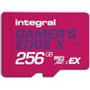 Integral Scheda Micro SD Express Edge X da 256 GB per Nintendo Switch 2, fino a 890 MB/s in lettura, 750 MB/s in scrittura, video 4K, A2, NVMe PCIe, giochi ad alta velocità, riduzione dei tempi di