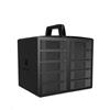 ICY BOX Box 10 Alloggiamenti 2,5/3,5 SATA USB-C 10 Gbps, IB-3710-CU31 | Diamond Case 3710, 10 alloggiamenti 2,5/3,5, SATA HDD/SSD, USB-C fino a 10 Gbps, Alluminio, 3 ventole, fino a 30 TB/unità