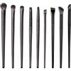 Eupneicu Pennelli Per Occhi [9 Pezzi], Pennelli Occhi Make Up, Pennelli Make Up Set, Pennelli Trucco Per Ombretti Per Applicazione Contorno E Definizione