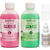 GIDIGI Kit di soluzioni di calibrazione per misuratore di pH, include pH 4,00, 7,00 e soluzione di protezione per elettrodi pH, soluzione pH 250 ml*2, soluzione di conservazione per sonda pH 30 ml*1