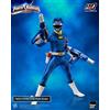 THREEZERO Power Rangers Turbo Figzero Action Figura 1/6 Blue Turbo Power Ranger 30 Cm Thre
