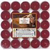 Price's Party Candles - Candele Tealight Profumati e Colorati alla Cannella - 25 pezzi - Durata Fino a 4 ore di Combustione