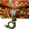 Generico Albero Forma Proiettore Soffitto Natalizie Decorazioni, USB plug and play | Flessibile Proiettore Soffitto Natalizio Forma Di Albero Proiettore Con 6 Diapositive, Lampada Albero, Decorazione Natalizia