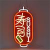 Maimeili Colorato LED neon segno giapponese ramen sushi dumpling lampada decorativa illuminare segno per negozio di dessert ristorante bar cucina casa arte parete decorazione