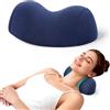 COMFYTHERA Piccolo cuscino cervicale per alleviare il dolore, morbido dispositivo di trazione cervicale cuscino di supporto per collo in memory foam cuscino ortopedico per tensione muscolare