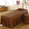 Highdi Lenzuolo da Lettino per Massaggi, Antiscivolo Lenzuolo Tavolo per Massaggi, Copertura per Lettino Massaggio Portatile, Lettino Massaggio Adatto per Spa Salone Tatuaggi (80X190,Curry)