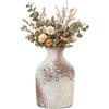 Naapesi Vaso Decorativo Vintage Rustico, Vaso Ceramica, Vaso Di Terracotta Shabby | Vasi Decorativi Da Interno Per Fiori Secchi, Grazioso Bohémien, Per Decorazione Domestica, Tavolo, Soggiorno, Mensola