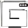 SHUGUANG Scaldasalviette Elettrico Bagno, Radiatore Scaldasalviette con Timer Cromato Termoarredo Elettrico in Acciaio Inox 304, Portasciugamani da Parete Stendino Elettrico, 80×60×12cm,Plug in