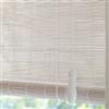 zhijiaqian456 Tenda a Rullo in bambù Naturale,Tende a Rullo Bianco,per Interni oscuranti,Adatto alle Finestre,Veneziana per Finestre,Porte e Balconi,Personalizzate,Bianco (70 x 110 cm)