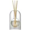 Generic Flacone diffusore per aromaterapia con bastoncini, 130/200 ml, diffusore di fragranza trasparente, vaso idroponico, contenitore per profumo (sfera rotonda L)