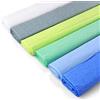 Netuno 6 rotoli carta crespa blu verde grigio 200x50 cm decorazioni mare | Toni bianco, tortora e azzurro · si taglia e si strappa facilmente · per feste a tema sirena e ghirlande