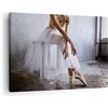 ARTTOR Moderno Quadro su Tela 70x50 cm Stampe da Parete Persone Musica - 4970 | Ballerina Balletto Studio Quadro Decorativo 1 pezzo Soggiorno Camera da Letto Arte da Parete Decorazione da Parete ARTTOR
