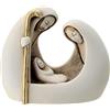 Holyart Presepe Mignon: Sacra Famiglia linee moderne 5 cm resina