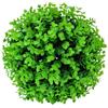 PureBowlic Palla di erba artificiale 20 x 20 cm, eucalipto in plastica resistente ai raggi UV, per decorazione giardino, vetrine e punti focali esterni, pianta finta resistente alle intemperie