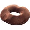 Surwin Cuscino Antidecubito Ciambella per Sedersi, Cuscino Ergonomico Sedia Ufficio Cuscino Memory Foam Sedia per Gravidanza, maternità, Emorroidi, Anziani, Guidatore (One Size,Marrone Donna)