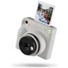 instax SQUARE 2 instant camera, Misty White | Fotocamera istantanea con flash integrato, specchio selfie, modalità close-up, autoscatto, Mood FIlter, pellicola non inclusa