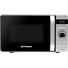 Orbegozo MIG 2052 - Microonde digitale con grill, 20 litri, base liscia, senza piatto girevole, tecnologia Flatbed interno in ceramica, potenza 700 W, grill 800 W, 8 menù, display LED