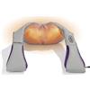 VITALmaxx Massaggiatore Shiatsu per il Collo | Massaggiatore con calore per spalle, collo, schiena e gambe | Massaggio impastante 3 in 1, massaggio vibratorio e terapia del calore [Lilla]