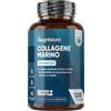 WeightWorld Collagene Marino Avanzato con Acido Ialuronico, Tipo I e III, Peptidi | Collagene Idrolizzato con Vitamina C, Coenzima Q10, Zinco, Senza Magnesio Stearato né Glutine, Collagen da 1200mg, Senza OGM