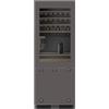 Cecotec Frigorifero da incasso Bolero BI 437 Maestre Elite | Compressore Inverter Total NoFrost Maridaje HUB Mensole Quercia Pure CoolMatrix Display LCD sotto 60 cm di profondità
