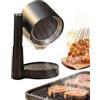 Generic Cappa aspirante portatile, 3 velocità, altezza regolabile | Regolazione telescopica dell'altezza, filtro e contenitore dell'olio per l'uso in cucina in appartamenti
