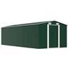 vidaXL Casetta da Giardino 257x580x181 cm in Metallo Verde