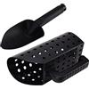 01 02 015 Paletta per sabbia con rilevamento di metalli, pala per metal detector ABS portatile multiuso per esterni per la spiaggia