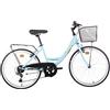Discovery City Bike 24, Turchese