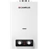CAMPLUX BD300NG Scaldabagno a Gas 11 Litri, ErP/Low NOx, a Metano, 20mbar, 22kW, 3V, Bianco