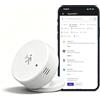 Haozee Sensore di presenza Smart mmWave, temperatura integrata | Sensore radar Zigbee ad onda millimetrica, hub Zigbee necessario, supporta Home Assistant Zigbee