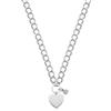 S'Agapõ Collana Girocollo Donna, Collana Donna in Acciaio e Cristalli con Simbolo Cuore | Collezione My Love - SYL09