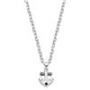 S'Agapõ Collana Uomo in Acciaio e Cubic Zirconia con Simbolo Ancora | Collezione Nautika - SNK05