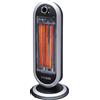 Krimex Stufa al Carbonio elettrica BASSO CONSUMO con oscillazione da terra Krimex 2 lampade 2 potenze