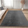 Carpettex Tappeto 240x340 cm Grigio Lavabile Tinta Unita