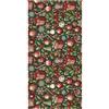 Pierre Tappeti Passatoia natalizia XMAS-CANDY anti-macchia anti-scivolo lavabile in lavatrice cm.52x250 tappeto cucina bagno ingresso multiuso, disegno zuccherini palline regali di natale